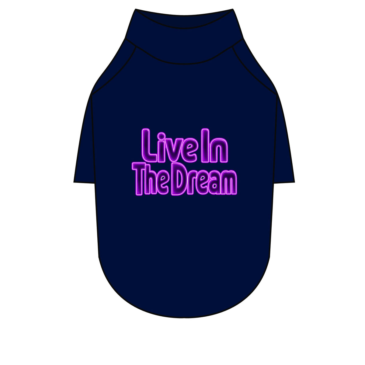 Live in the Dream Pet Raglan T-Shirt
