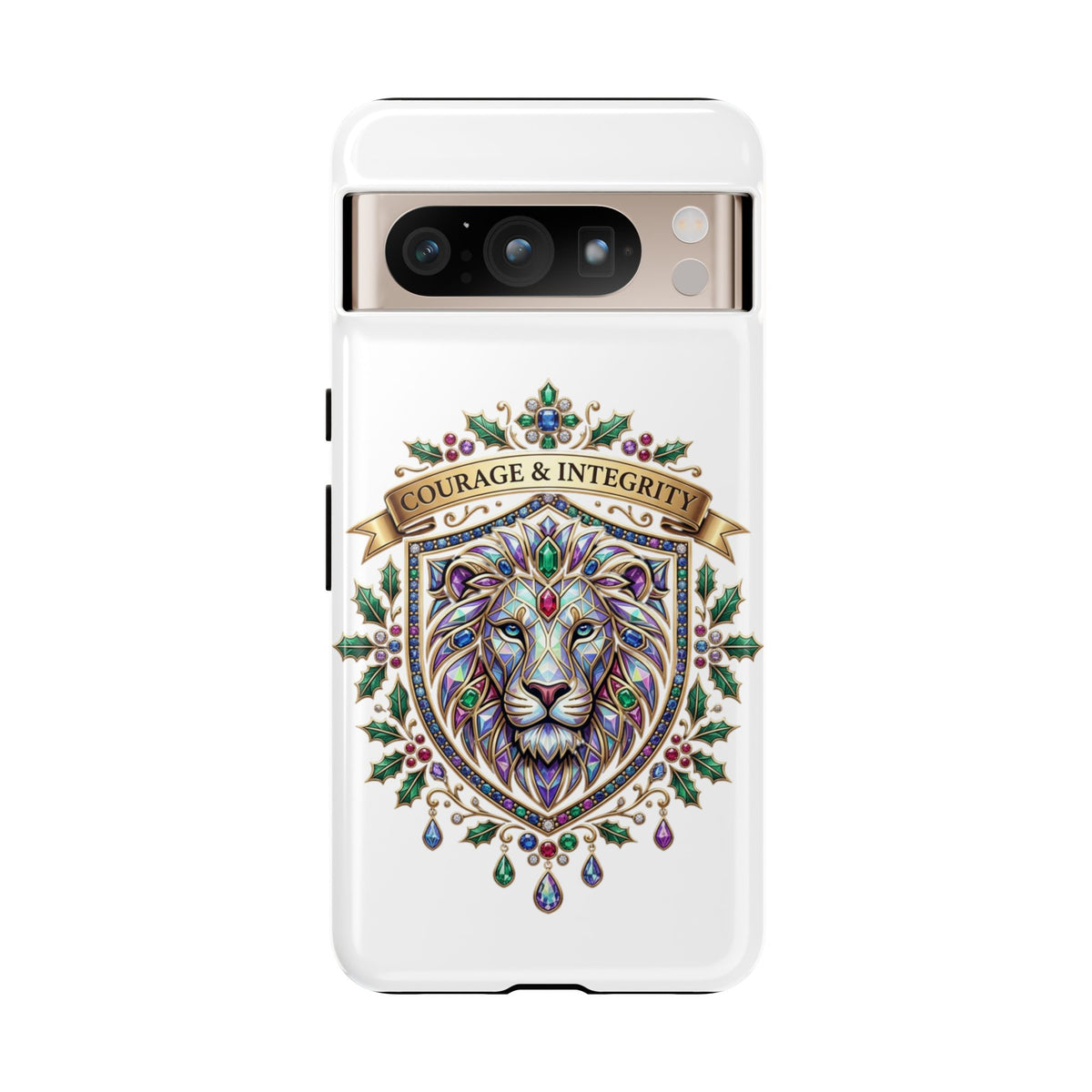 Courage & Integrity Lion Phone Case