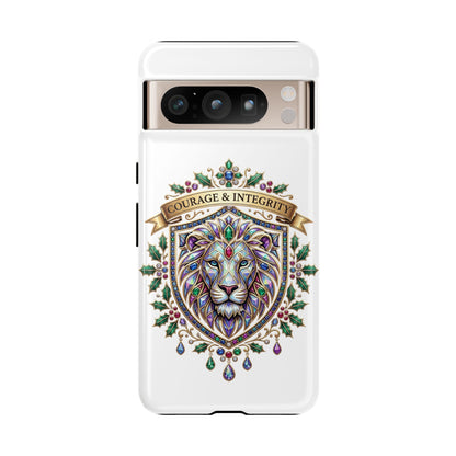 Courage & Integrity Lion Phone Case