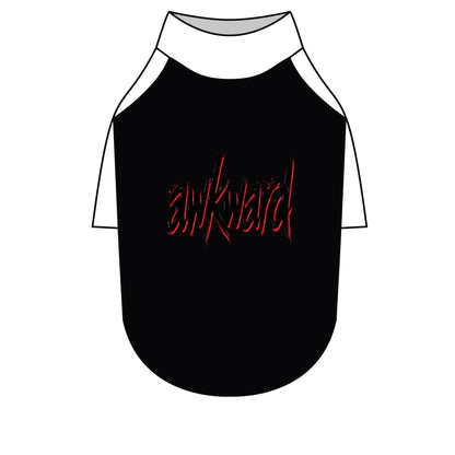 Awkward Pet T-Shirt — Raglan Shirt for Dogs & Cats