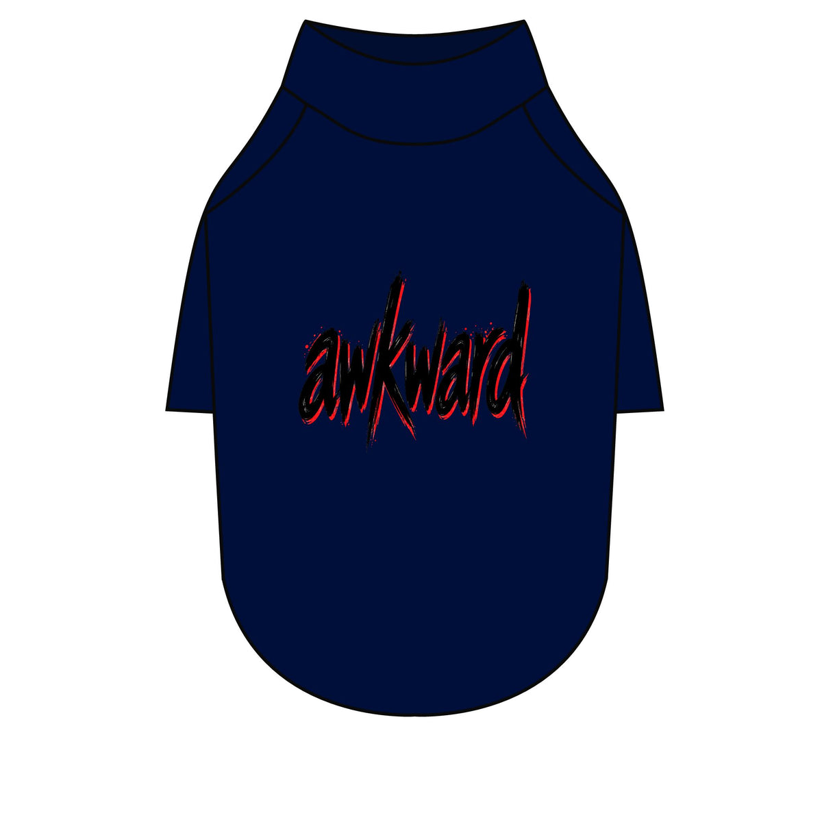 Awkward Pet T-Shirt — Raglan Shirt for Dogs & Cats