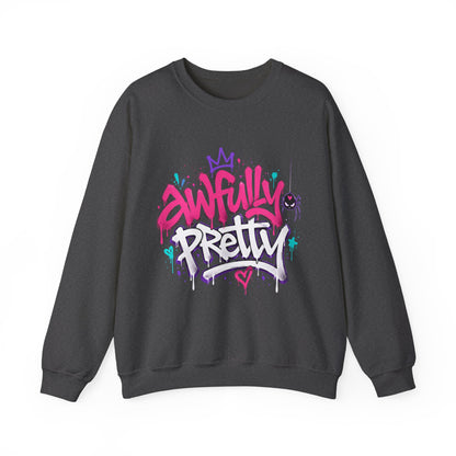 Awfully Pretty Graffiti Sweatshirt