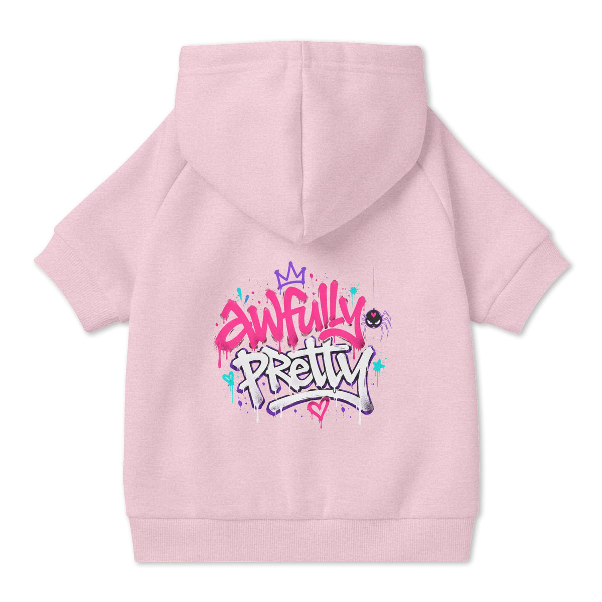 Awfully Pretty Graffiti Pet Hoodie