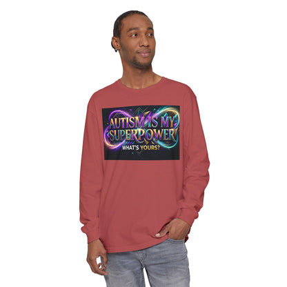 Autism Is My Superpower Long Sleeve Tee