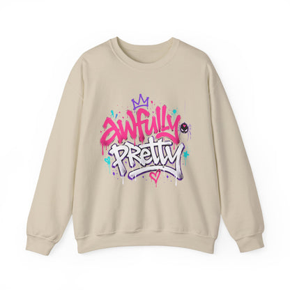 Awfully Pretty Graffiti Sweatshirt