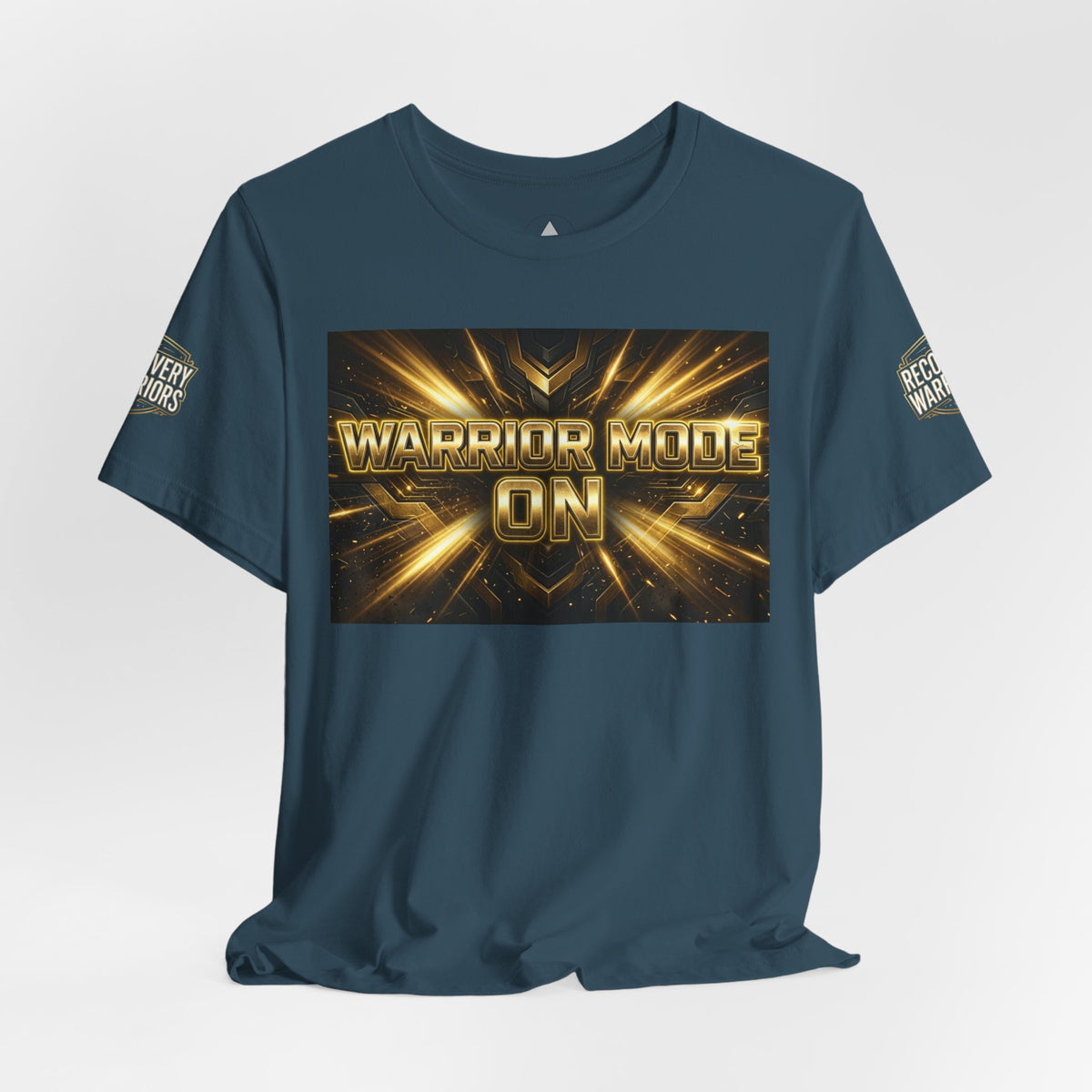 Warrior Mode On T-Shirt – Motivational Recovery Tee