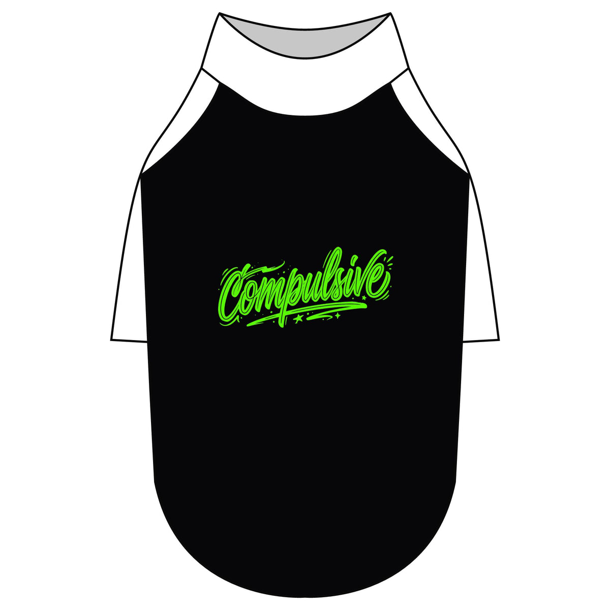 Compulsive Pet Raglan T-Shirt