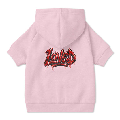 Loved Gothic Pet Hoodie