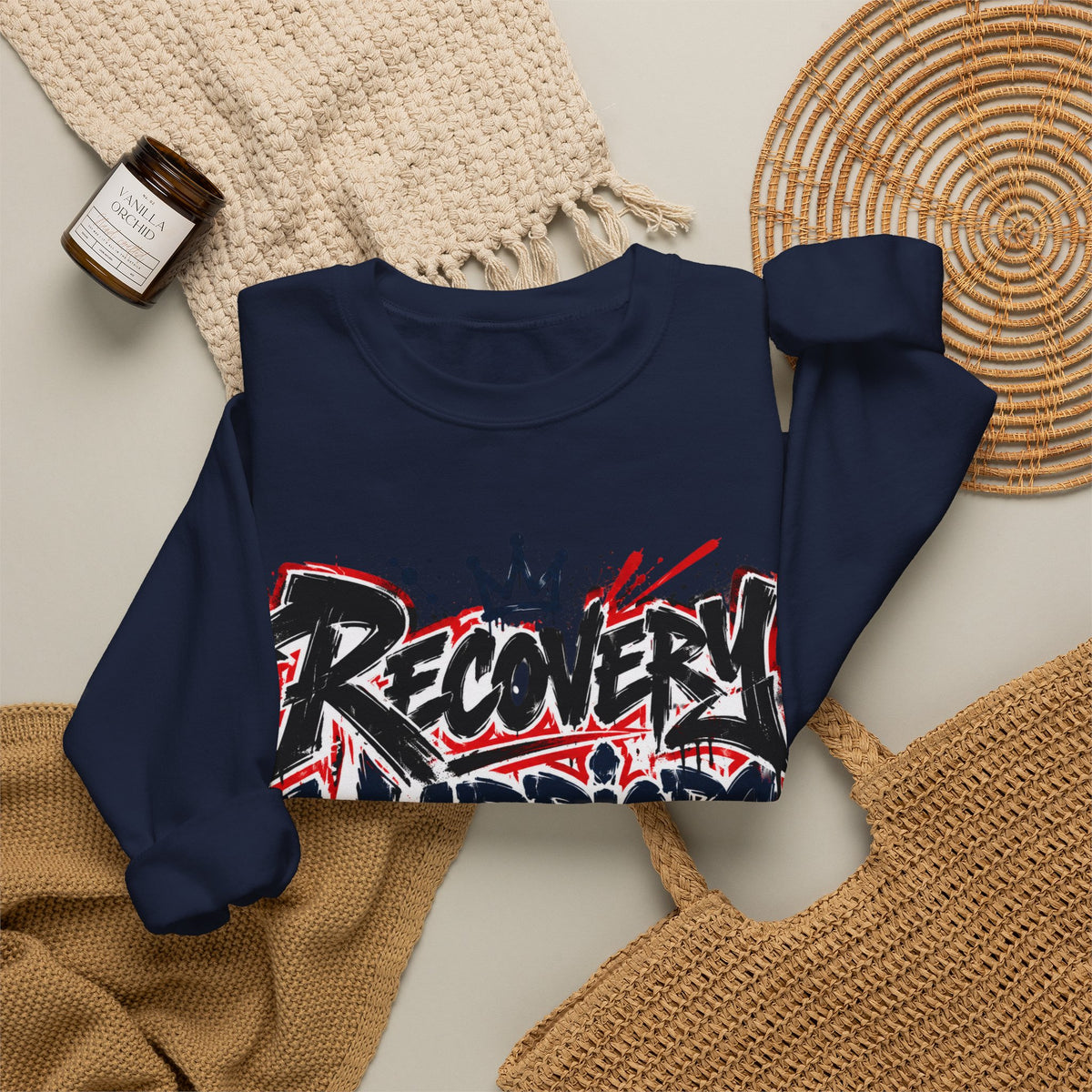 Recovery Warriors 26 Graphic Sweatshirt
