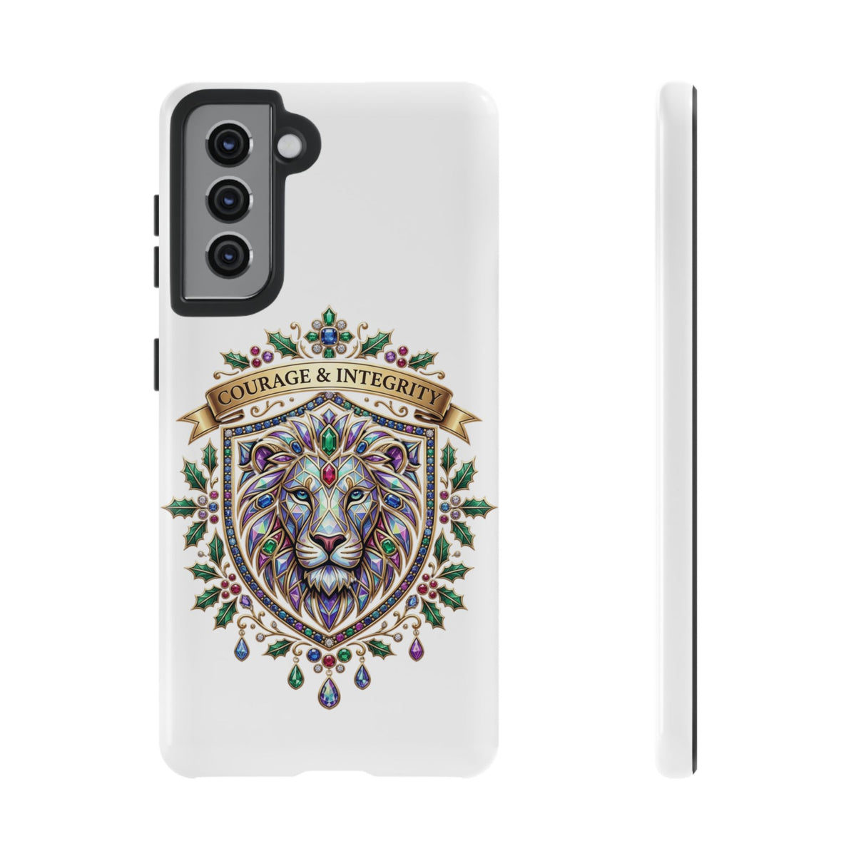 Courage & Integrity Lion Phone Case