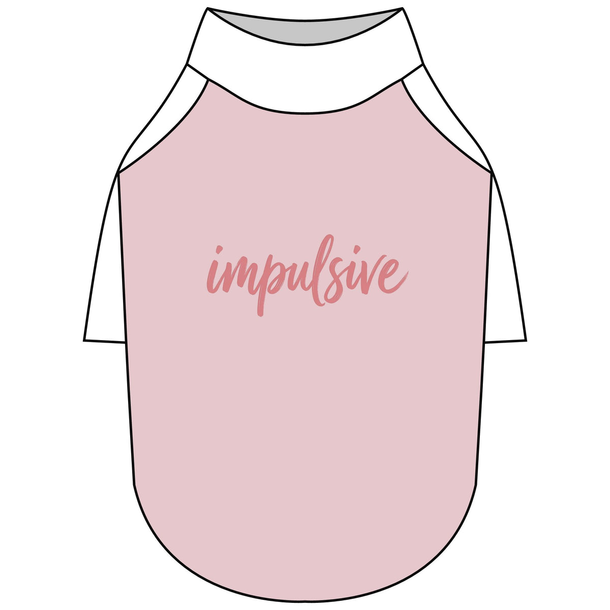 Impulsive Pet Raglan T-Shirt