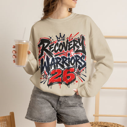 Recovery Warriors 26 Graphic Sweatshirt