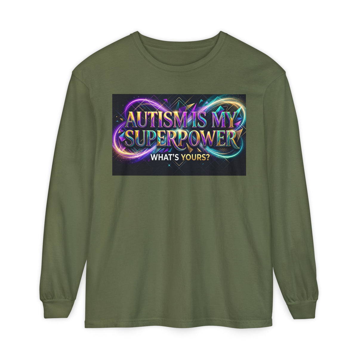 Autism Is My Superpower Long Sleeve Tee