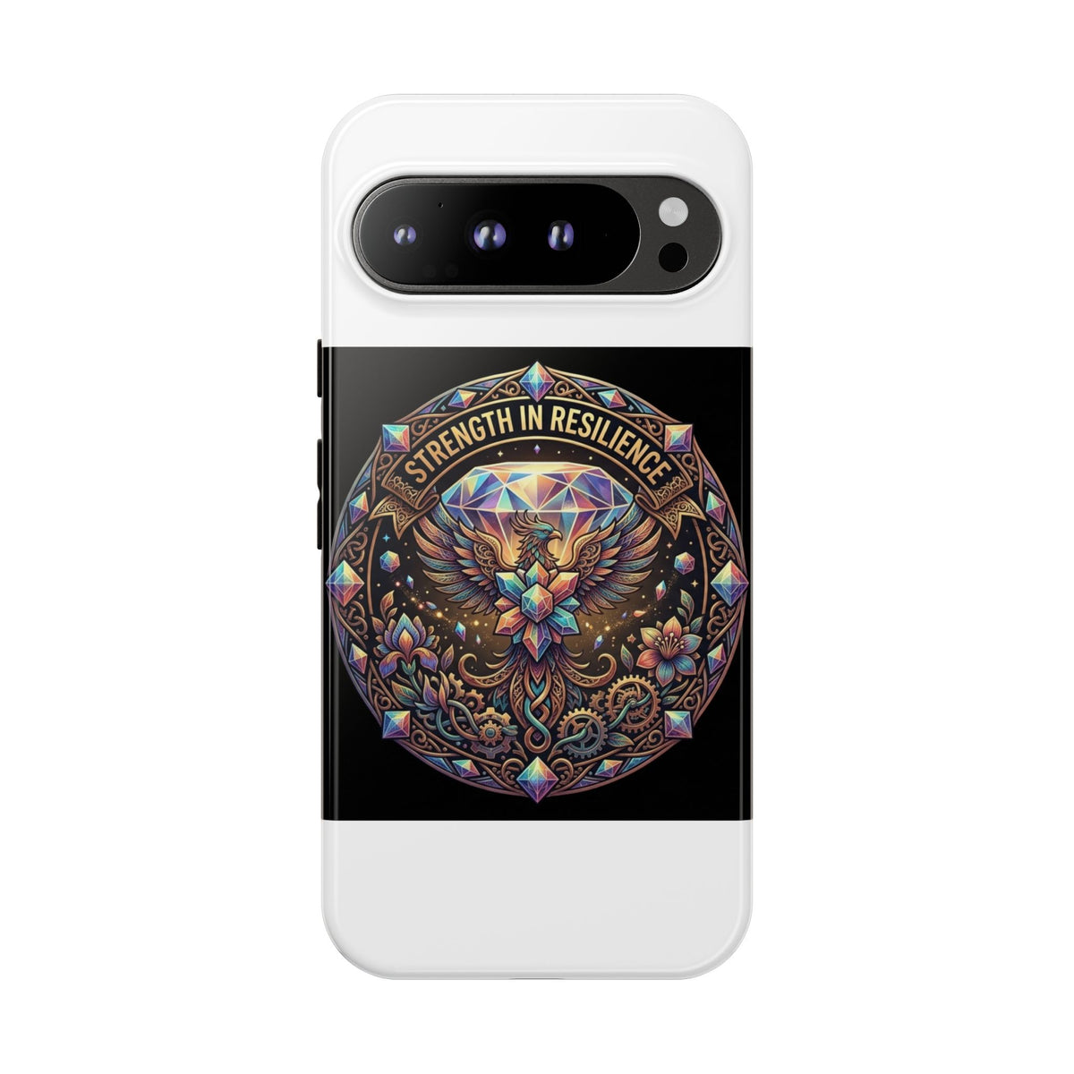 Phone Case — Strength in Resilience Phoenix Design