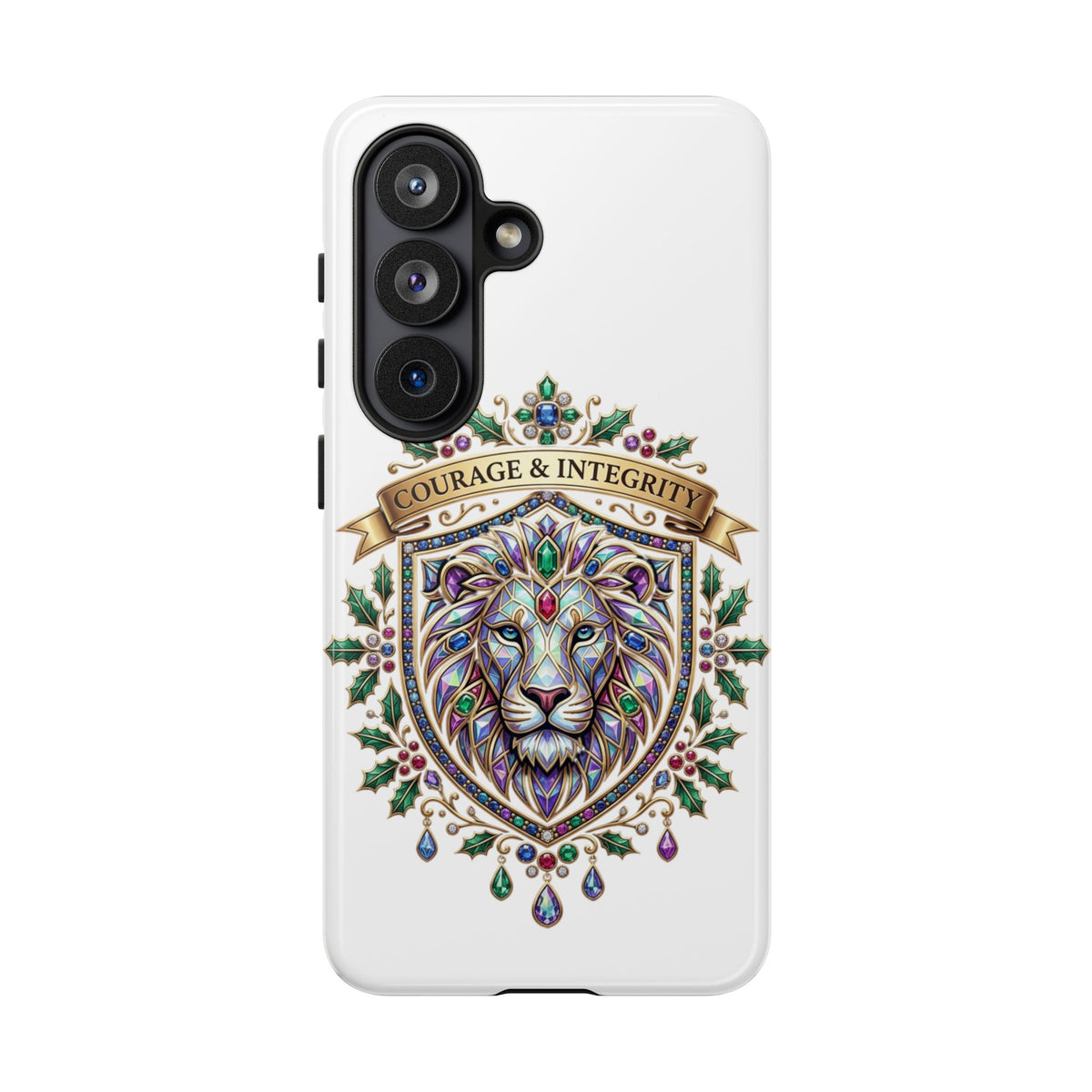 Courage & Integrity Lion Phone Case