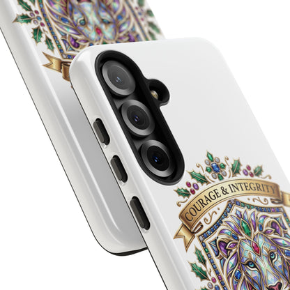 Courage & Integrity Lion Phone Case