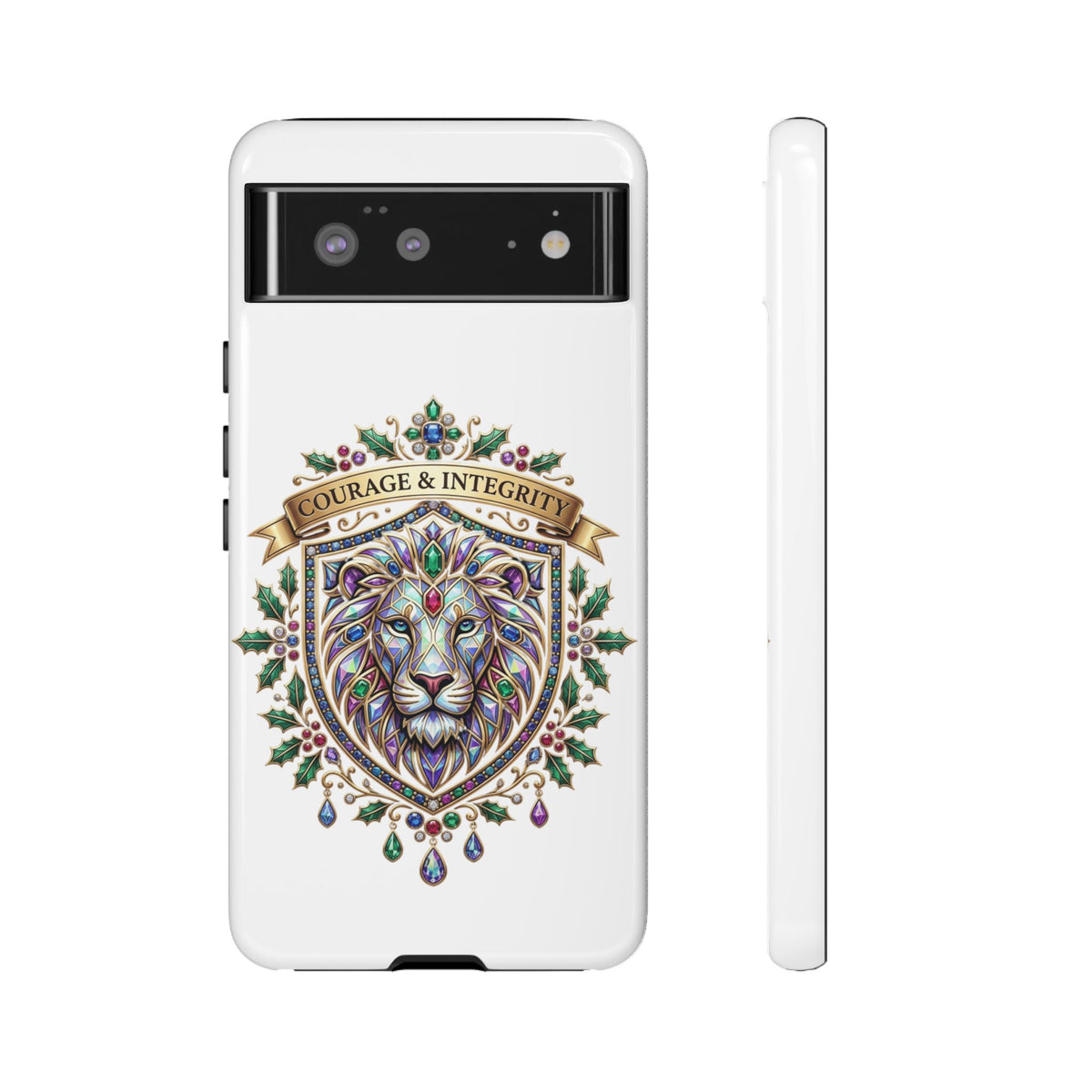 Courage & Integrity Lion Phone Case