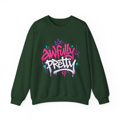 Awfully Pretty Graffiti Sweatshirt