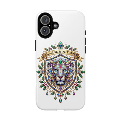 Courage & Integrity Lion Phone Case
