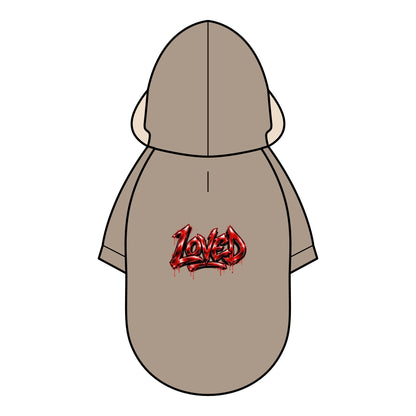 Loved Graphic Pet Parka Jacket