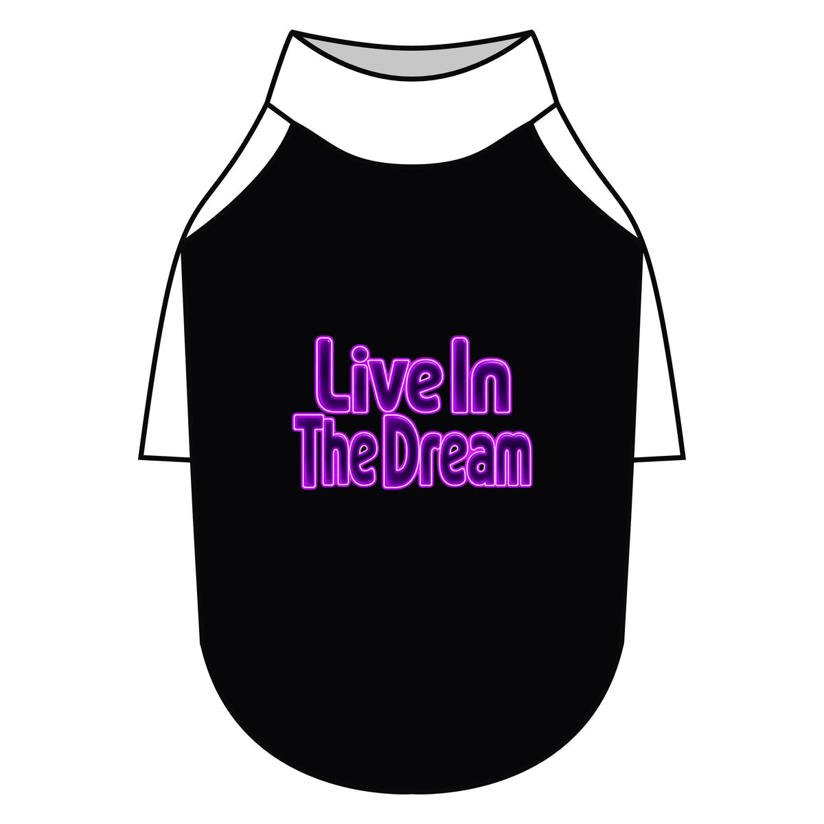 Live in the Dream Pet Raglan T-Shirt