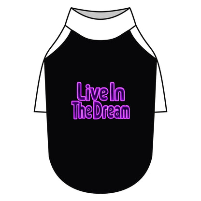 Live in the Dream Pet Raglan T-Shirt