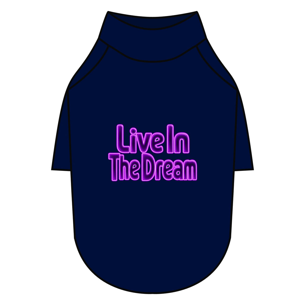 Live in the Dream Pet Raglan T-Shirt