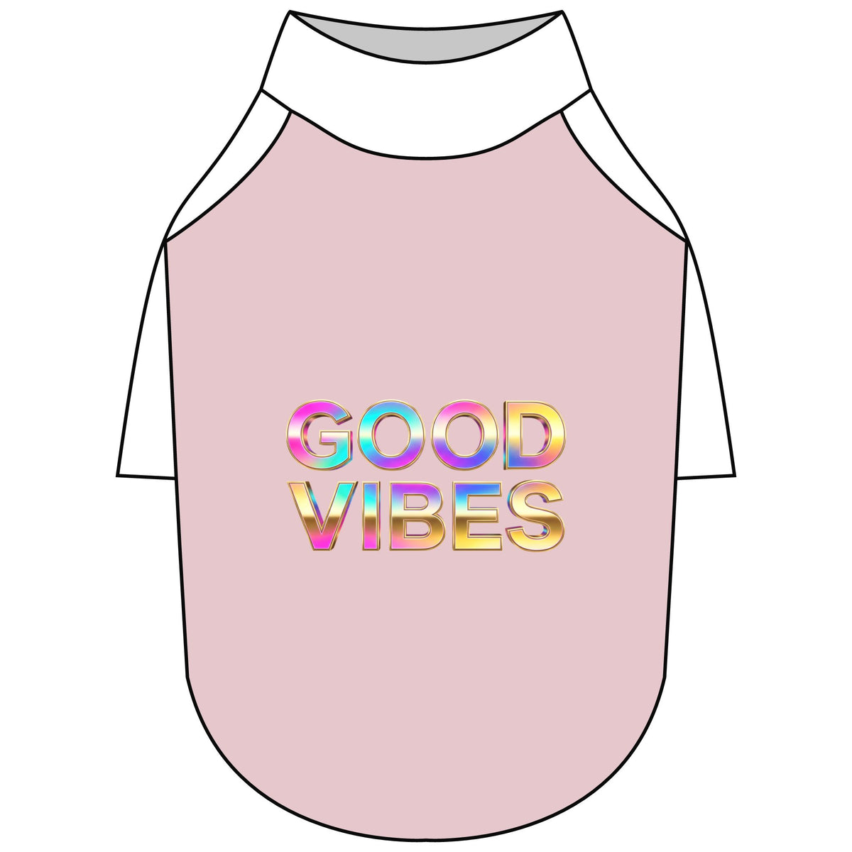 Good Vibes Pet Raglan T-Shirt