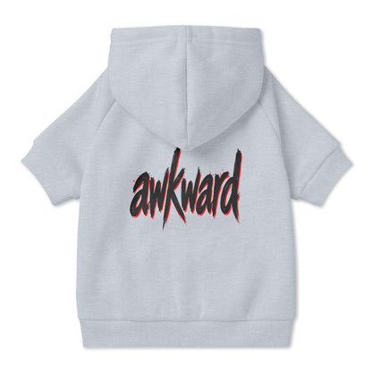 awkward Pet Hoodie with Collar Hole