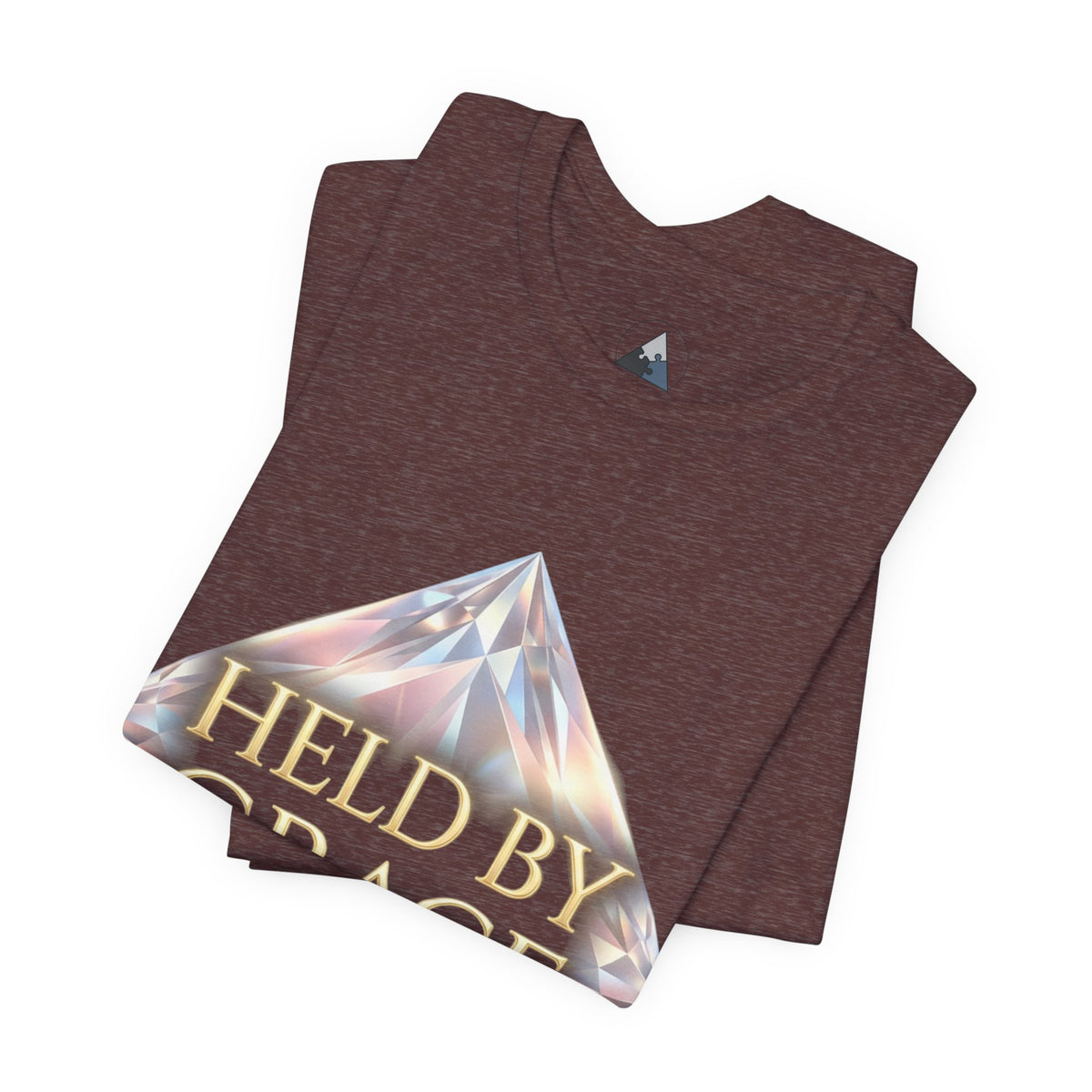 Held By Grace T‑Shirt — Inspirational Christian Faith Graphic Tee