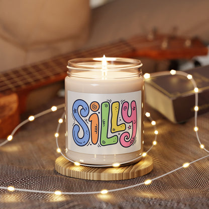 Silly Scented Soy Candle — 9oz Fun Rainbow Jar