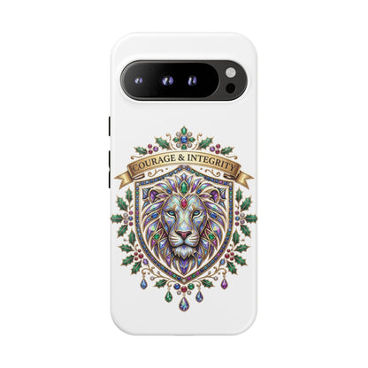 Courage & Integrity Lion Phone Case