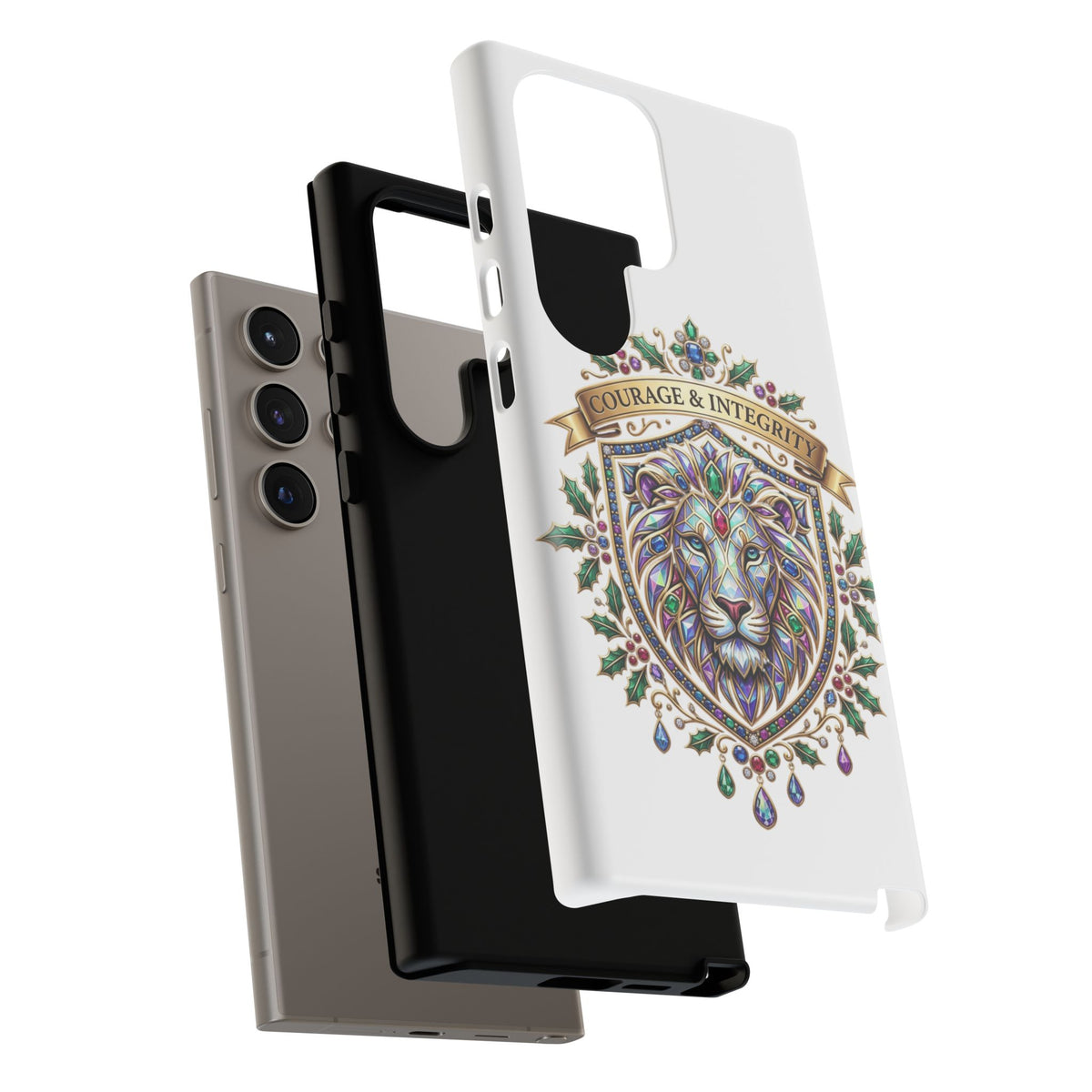 Courage & Integrity Lion Phone Case
