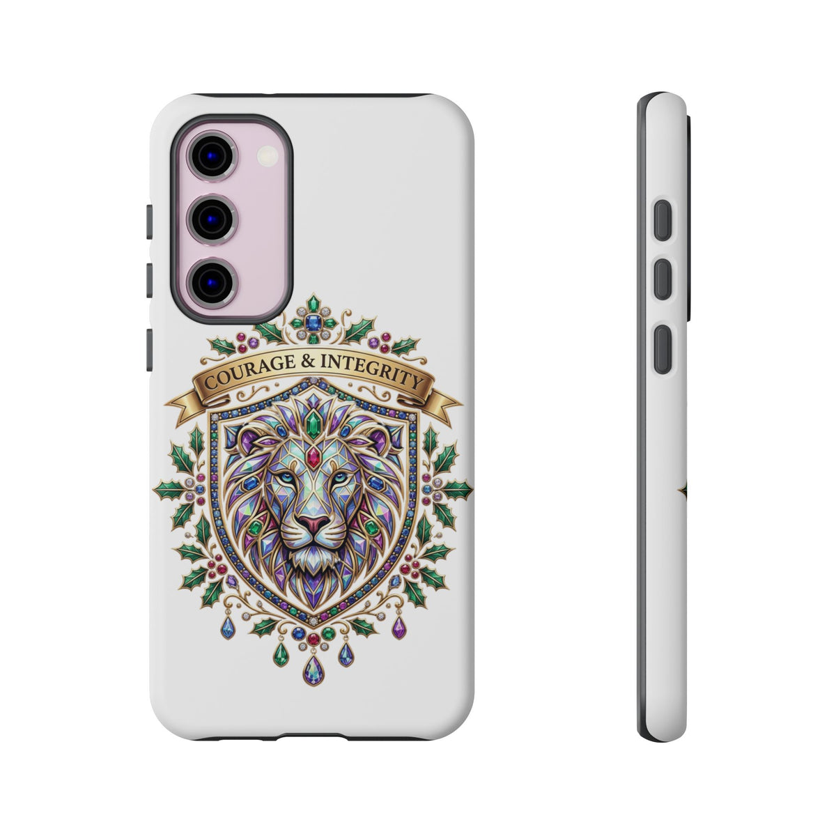 Courage & Integrity Lion Phone Case
