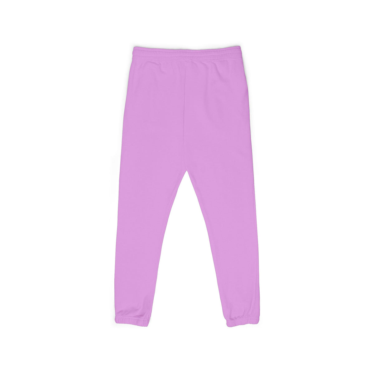 Fleece Sweatpants — Green Leaf Patch Joggers