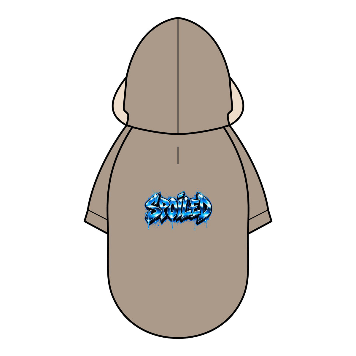Spoiled Graphic Pet Parka Jacket