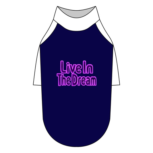 Live in the Dream Pet Raglan T-Shirt
