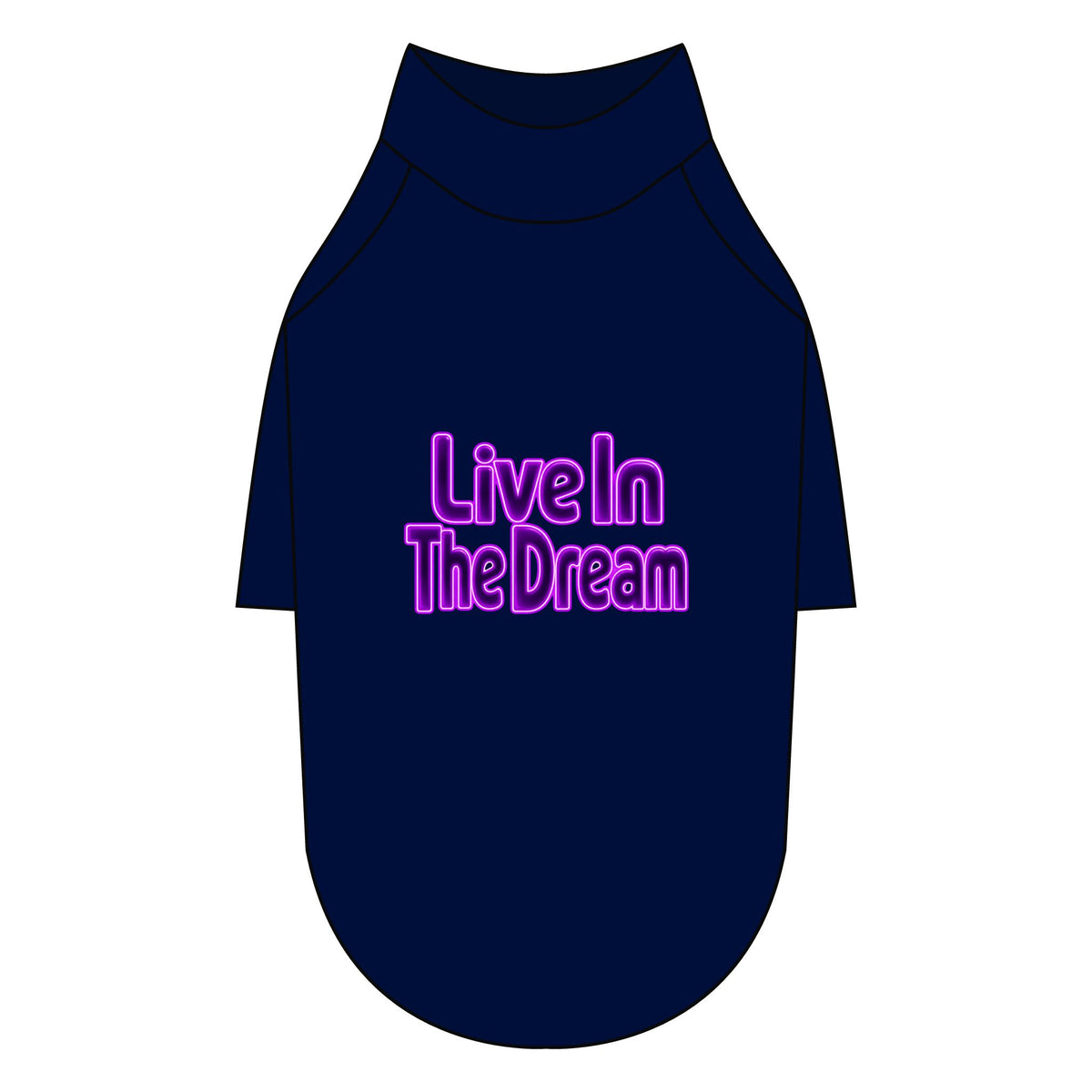 Live in the Dream Pet Raglan T-Shirt