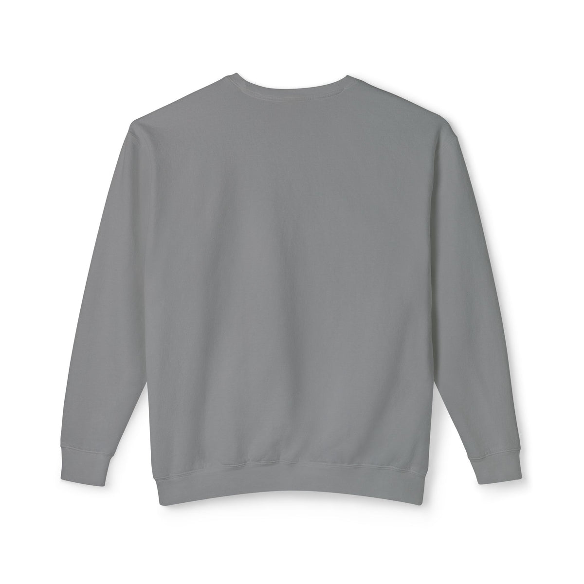 Detached Crewneck Sweatshirt — Minimal Script Pullover