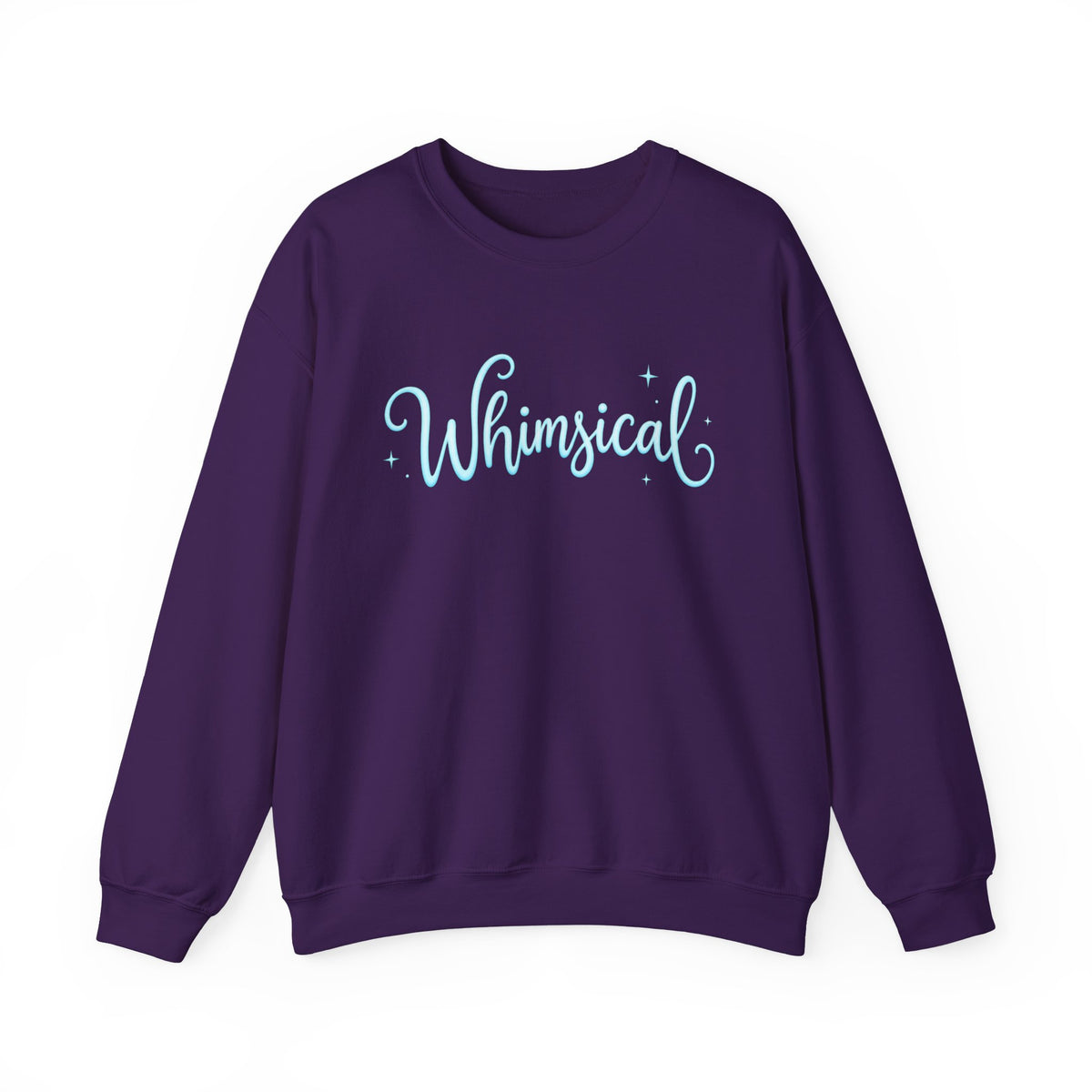 Whimsical Script Crewneck Sweatshirt
