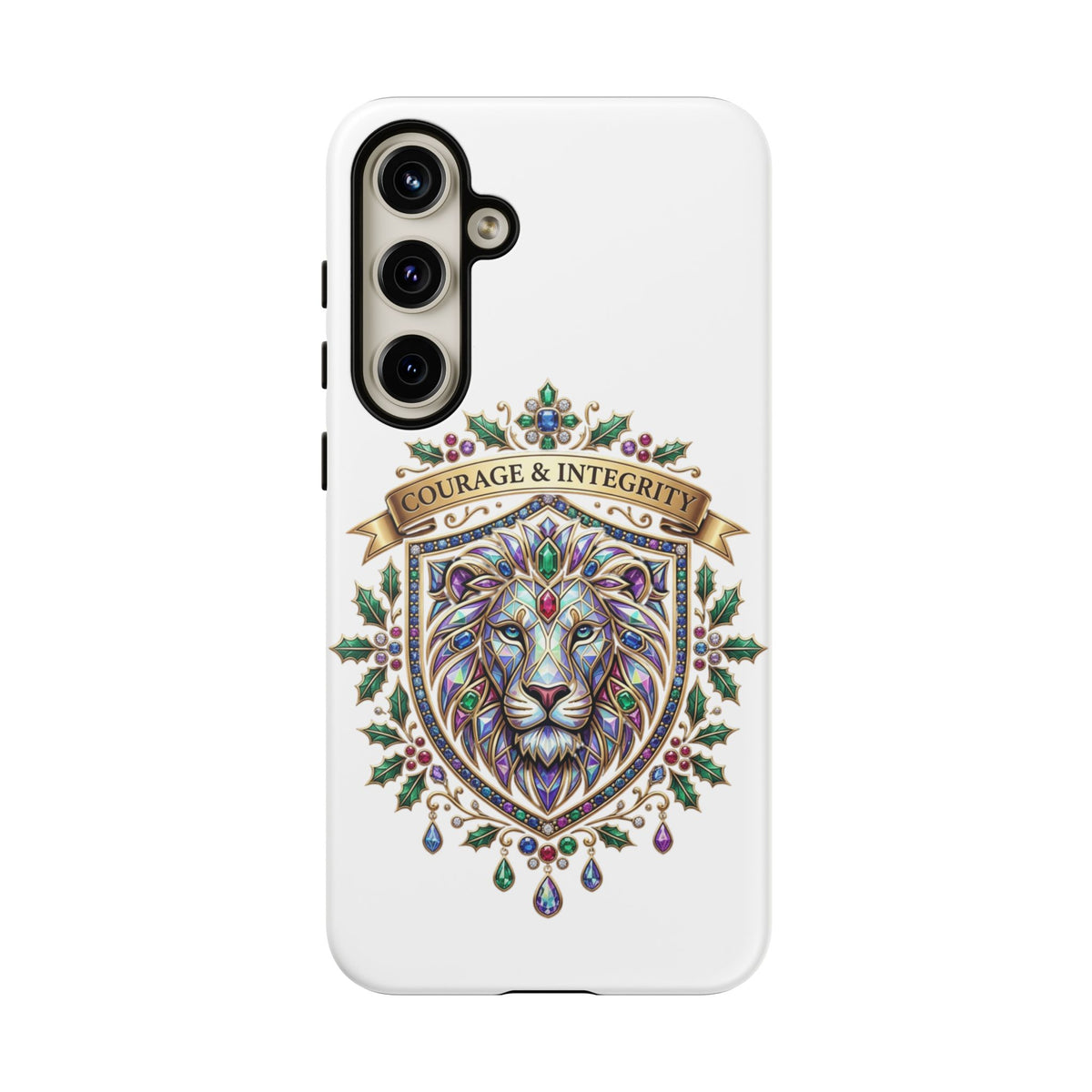 Courage & Integrity Lion Phone Case