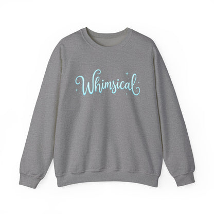Whimsical Script Crewneck Sweatshirt