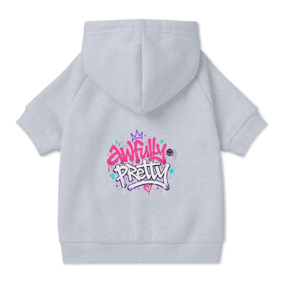 Awfully Pretty Graffiti Pet Hoodie