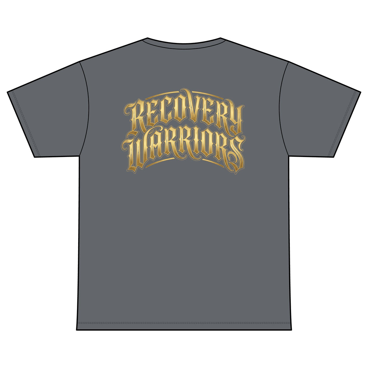 Recovery Warriors T-Shirt — "Sober, Patient & Peacefully Present" Fox Design