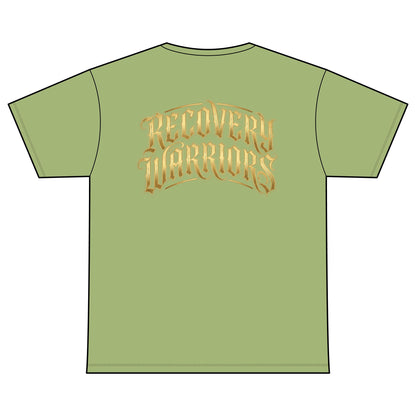 Recovery Warriors T-Shirt — "Sober, Patient & Peacefully Present" Fox Design