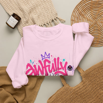 Awfully Pretty Graffiti Sweatshirt