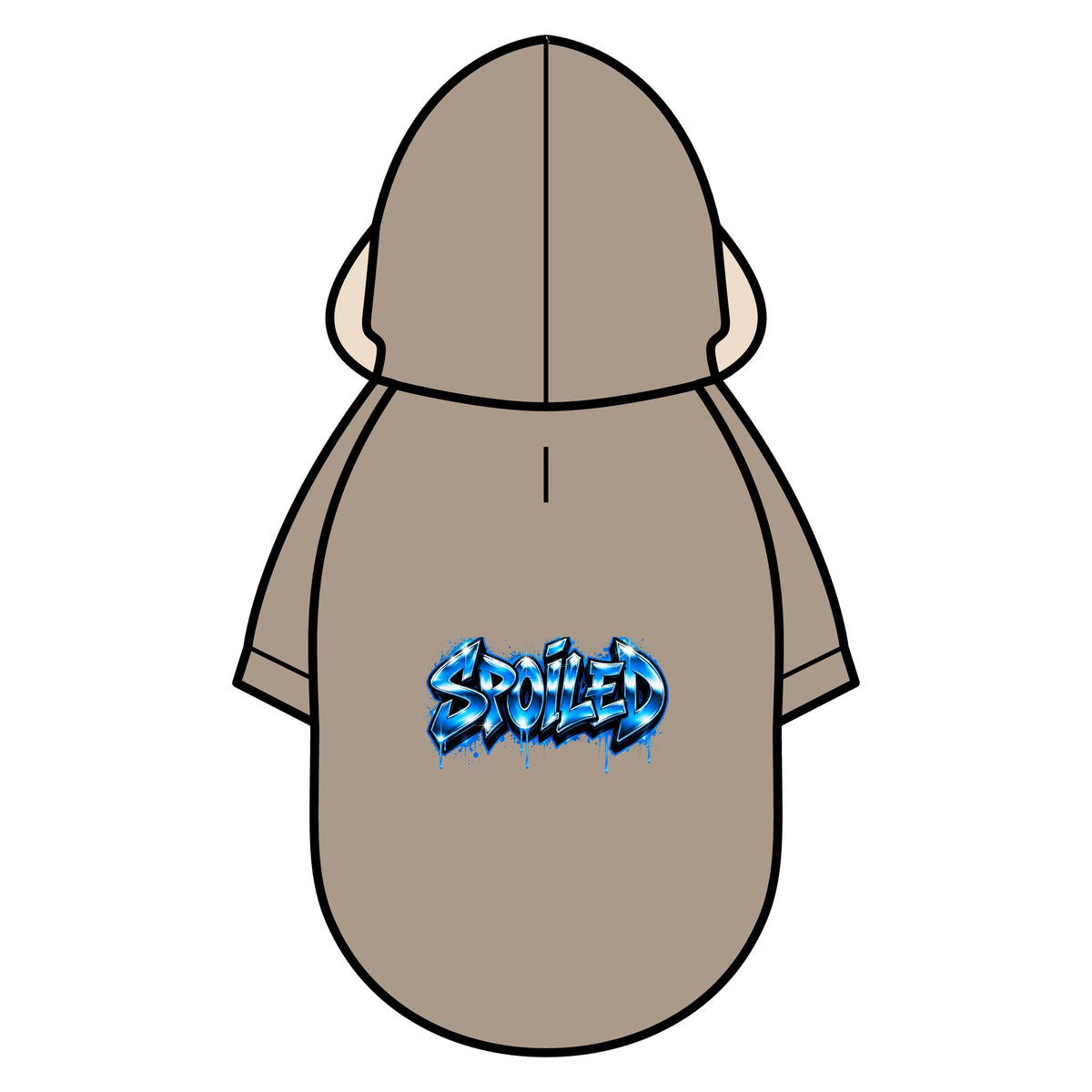 Spoiled Graphic Pet Parka Jacket