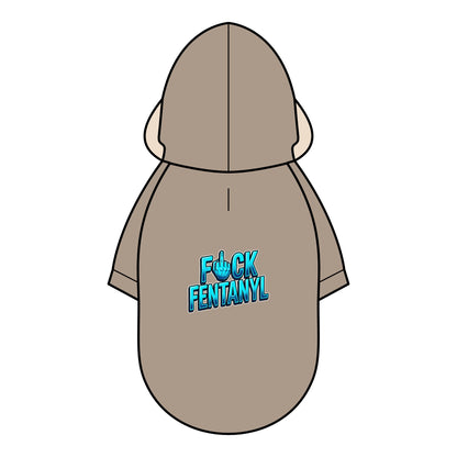 Pet Parka Jacket – “F*CK FENTANYL” Dog Hoodie