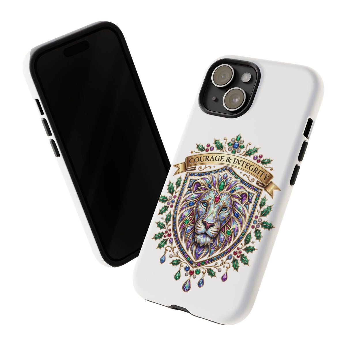 Courage & Integrity Lion Phone Case