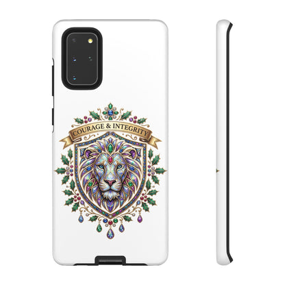 Courage & Integrity Lion Phone Case